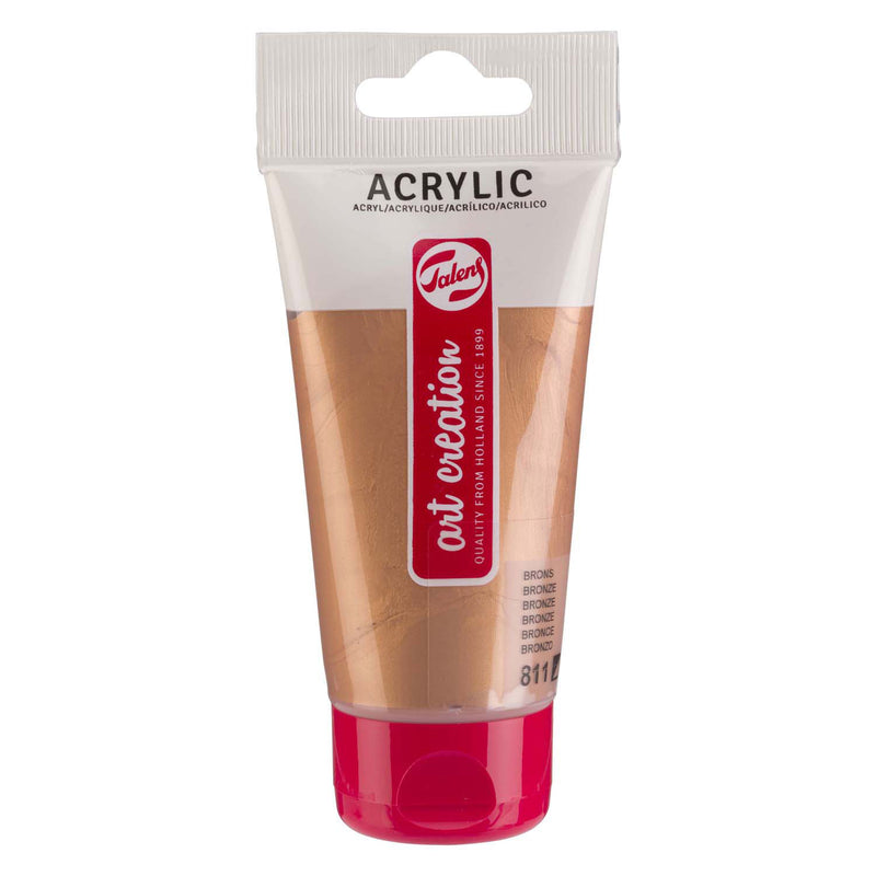 Afbeelding laden in galerijviewer, Talens art creation acrylverf tube 75ml brons 811
