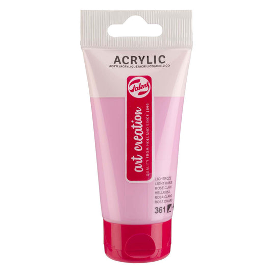 Talens art creation acrylverf tube 75ml lichtroze 361