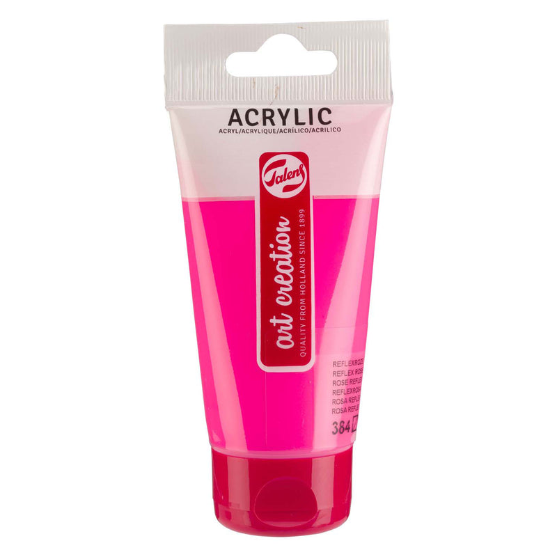 Afbeelding laden in galerijviewer, Talens art creation acrylverf tube 75ml reflexroze 384
