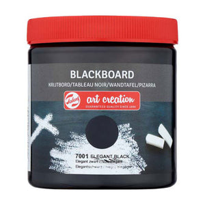 Talens art creation krijtbord pot 250ml elegant zwart 7001