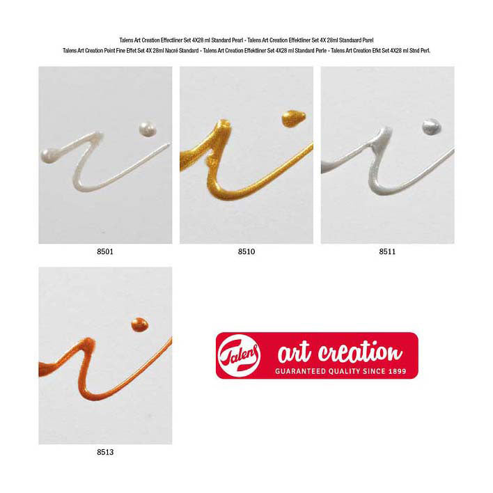 Afbeelding laden in galerijviewer, Talens art creation effektliner set 4x28ml standaardparel
