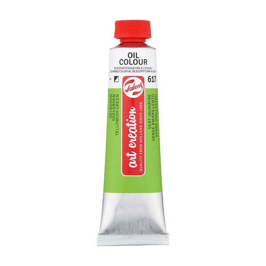 Talens art creation olieverf tube 40ml geelgroen 617