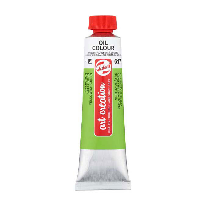 Afbeelding laden in galerijviewer, Talens art creation olieverf tube 40ml geelgroen 617
