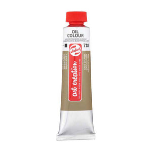Talens art creation olieverf tube 40ml warmgrijs 718