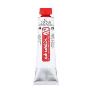 Talens art creation olieverf tube 40ml titaanwitsaffloerolie