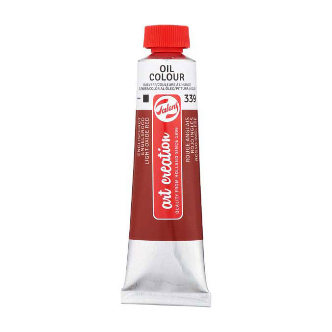 Afbeelding laden in galerijviewer, Talens art creation olieverf tube 40ml engelsrood 339
