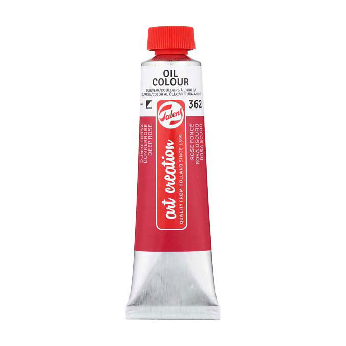 Afbeelding laden in galerijviewer, Talens art creation olieverf tube 40ml donkerroze 362
