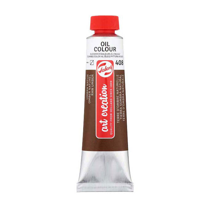 Afbeelding laden in galerijviewer, Talens art creation olieverf tube 40ml omber naturel 408
