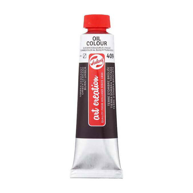Afbeelding laden in galerijviewer, Talens art creation olieverf tube 40ml omber gebrand 409
