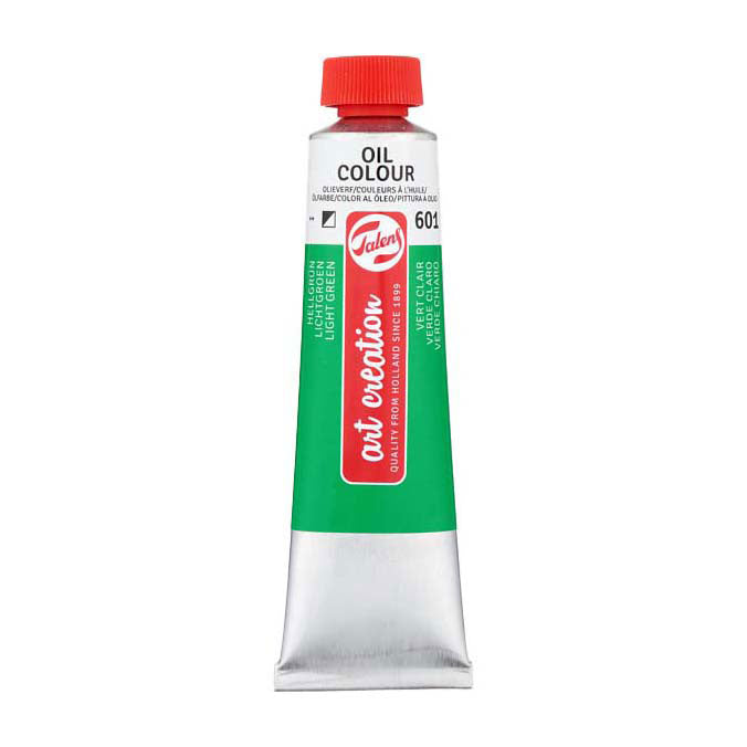 Afbeelding laden in galerijviewer, Talens art creation olieverf tube 40ml lichtgroen 601
