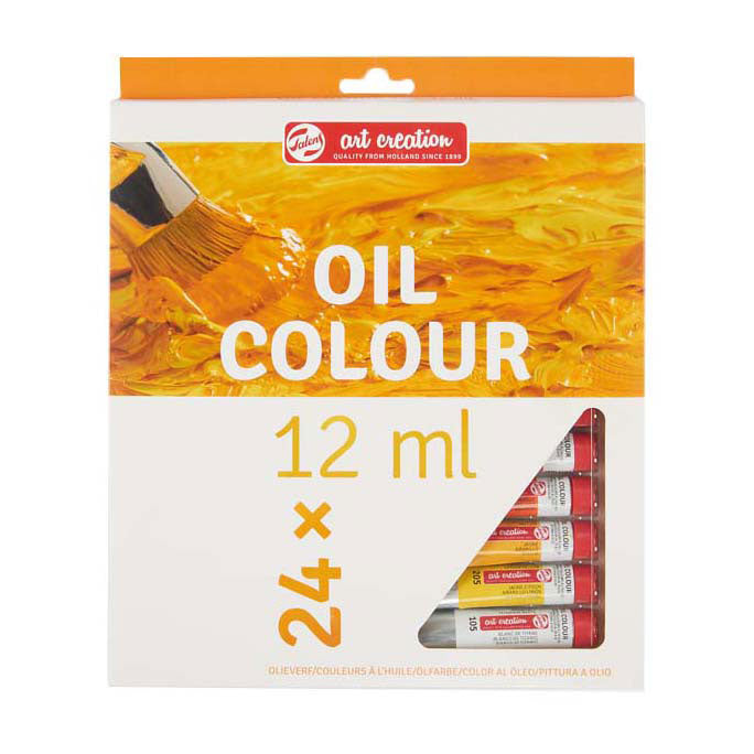 Afbeelding laden in galerijviewer, Talens art creation olieverfset 24x12ml
