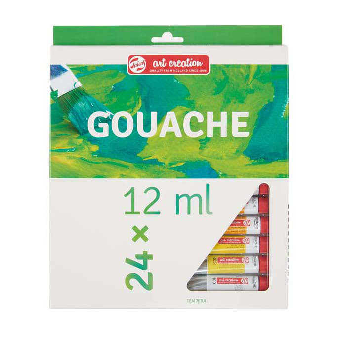 Afbeelding laden in galerijviewer, Talens art creation gouache set 24x12ml
