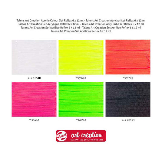 Talens art creation acrylverf set reflex | 6 x 12 ml