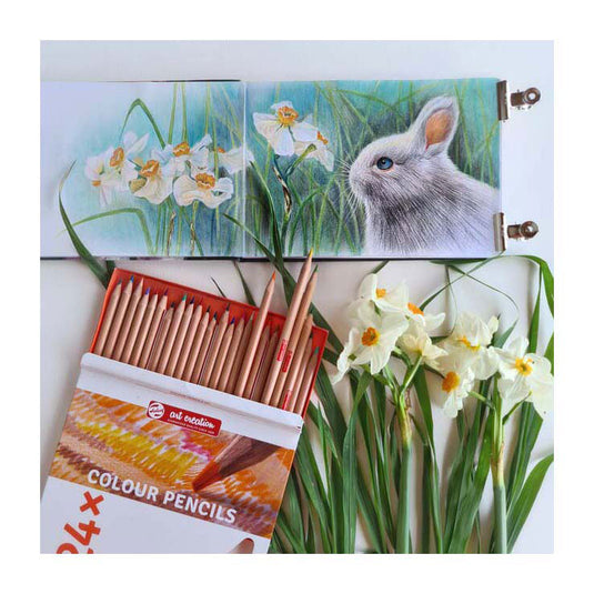 Talens art creation kleurpotloden set 24