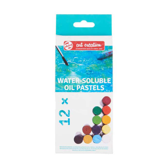 Afbeelding laden in galerijviewer, Talens art creation wateroplosbare oliepastels set 12
