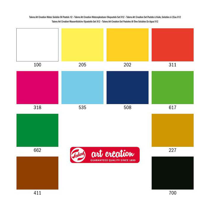 Afbeelding laden in galerijviewer, Talens art creation wateroplosbare oliepastels set 12
