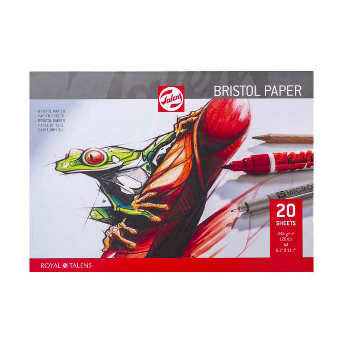 Afbeelding laden in galerijviewer, Talens bristol papier a4 246 g m2 20 vellen
