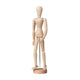 Talens ledenpop man 30cm blank hout