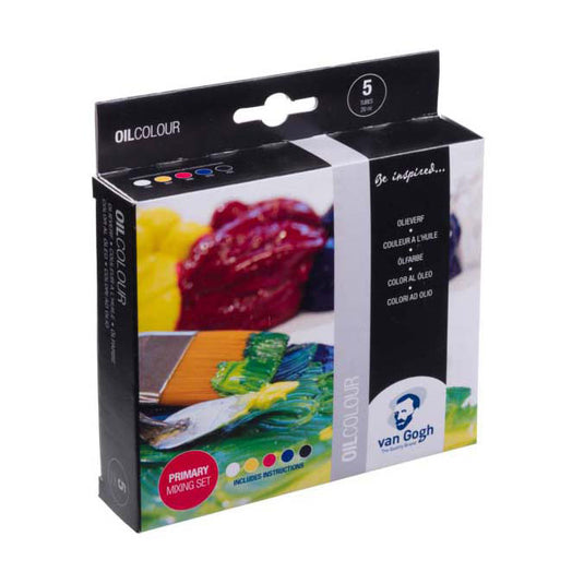 Van gogh olieverf primaire mengset | 5 x 20 ml