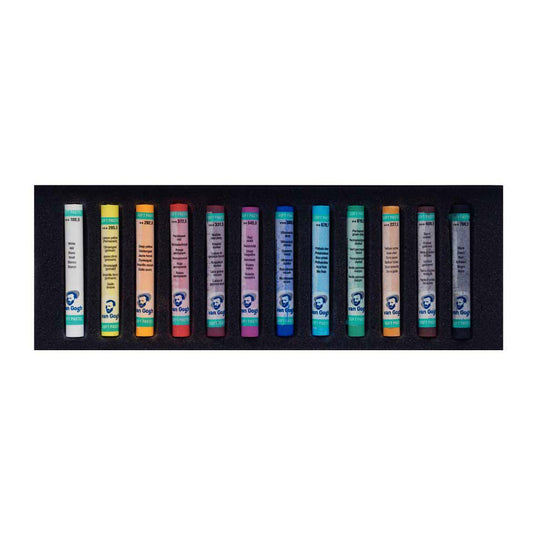 Bruynzeel van gogh softpastels starterset met 12 kleuren
