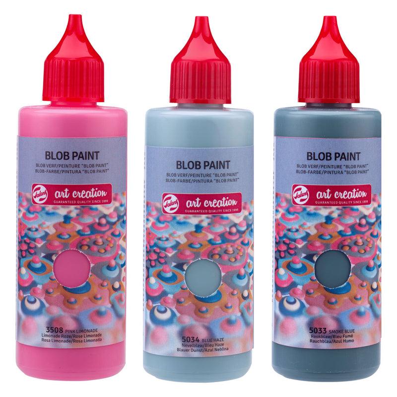Afbeelding laden in galerijviewer, Talens art creation blobverf roze, 3dlg.
