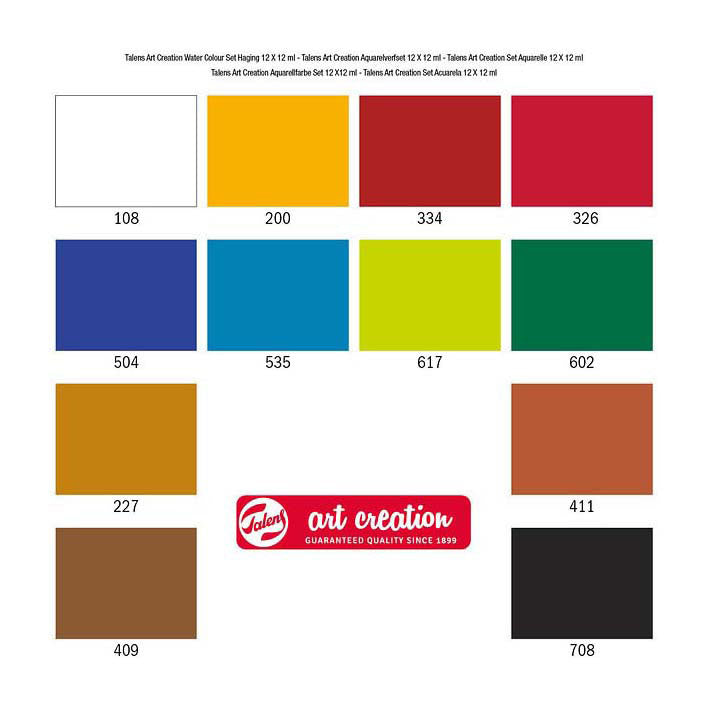 Afbeelding laden in galerijviewer, Talens art creation aquarelverfset 12x12ml
