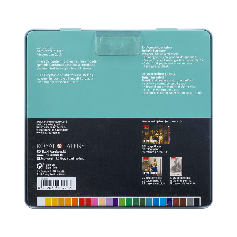 Afbeelding laden in galerijviewer, Van gogh aquarelpotloden | 24 stuks
