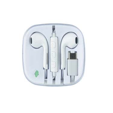 Greenmouse green mouse oordopjes usb-c wit (5 stuks)
