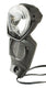 Gazelle koplamp light vision v2 voor naafdynamo - zwart