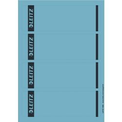 Ordnerrugetiketten leitz blauw 100 stuks