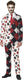 Suitmeister red clown - heren pak - carnavalskleding - kostuum - verkleedkleding - horror - maat xxl