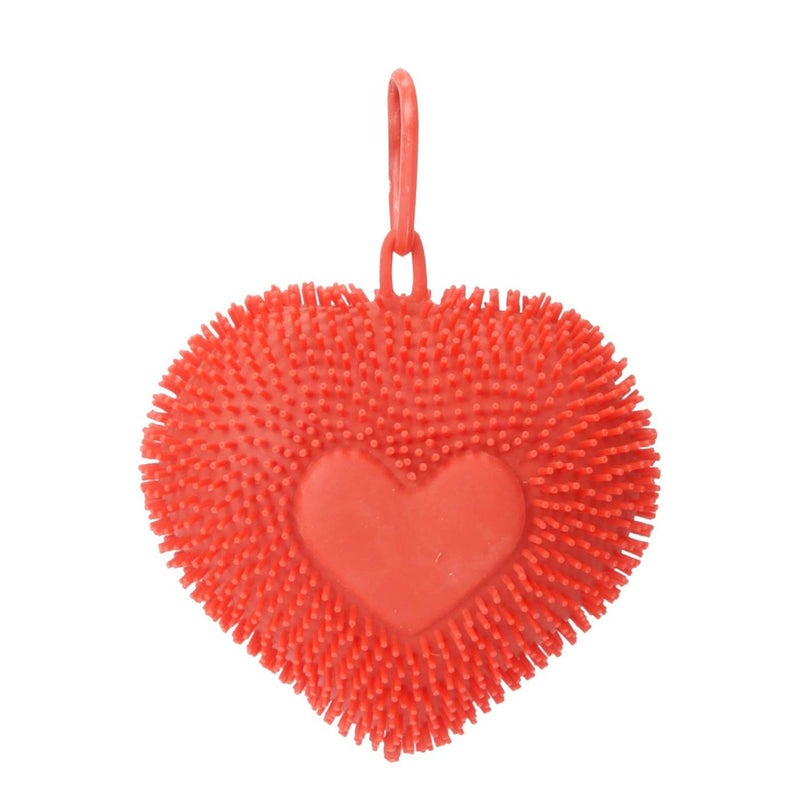 Afbeelding laden in galerijviewer, Toi-toys pufferz sleutelhanger pufferbal hart 7cm 50gr 6 assorti

