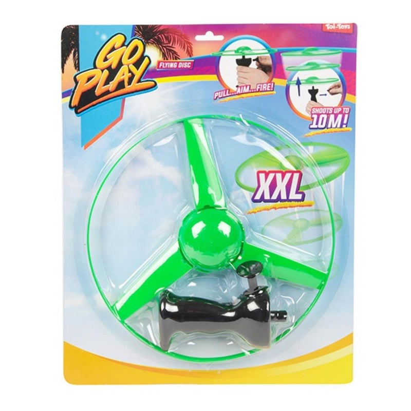 Afbeelding laden in galerijviewer, Toi-toys toi toys go play helikopterschijf afschieter 24cm 2 assorti
