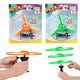 Toi-toys toi toys go play helikopterschijf afschieter 24cm 2 assorti