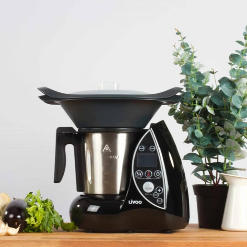 Afbeelding laden in galerijviewer, Livoo Livoo Kookmachine thermisch 3 L 1500 W zwart
