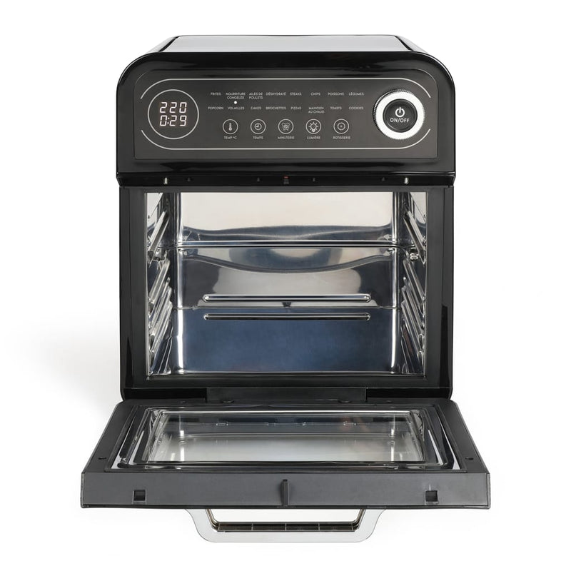 Afbeelding laden in galerijviewer, Livoo airfryer oven 1600 w 12 l zwart
