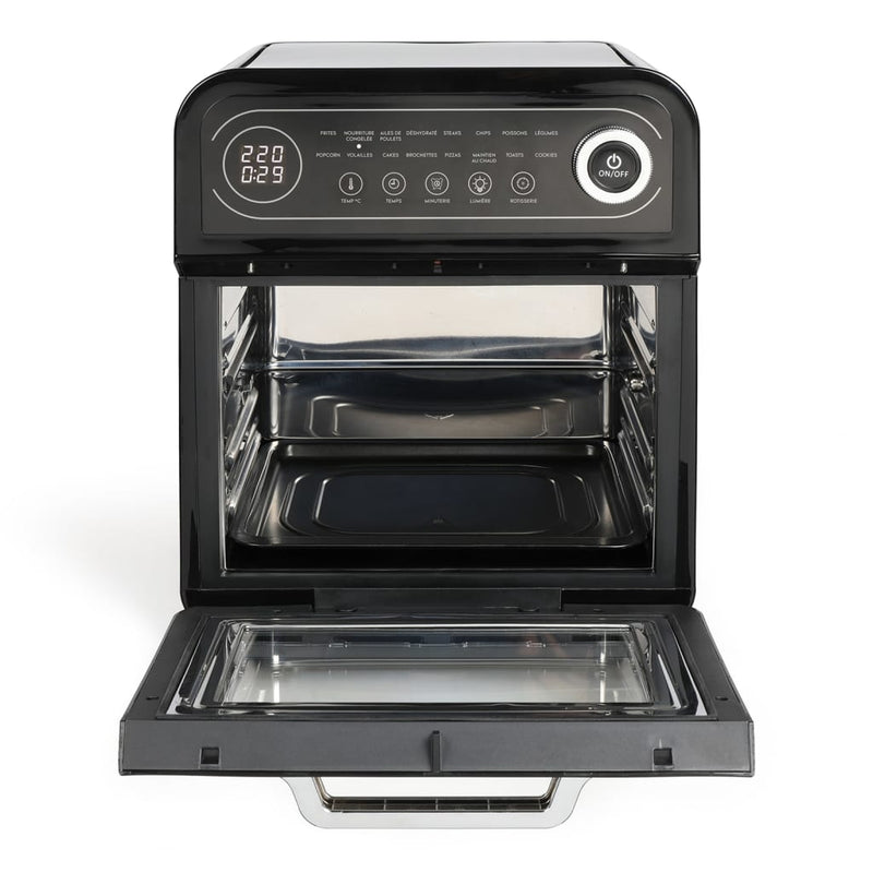 Afbeelding laden in galerijviewer, Livoo airfryer oven 1600 w 12 l zwart
