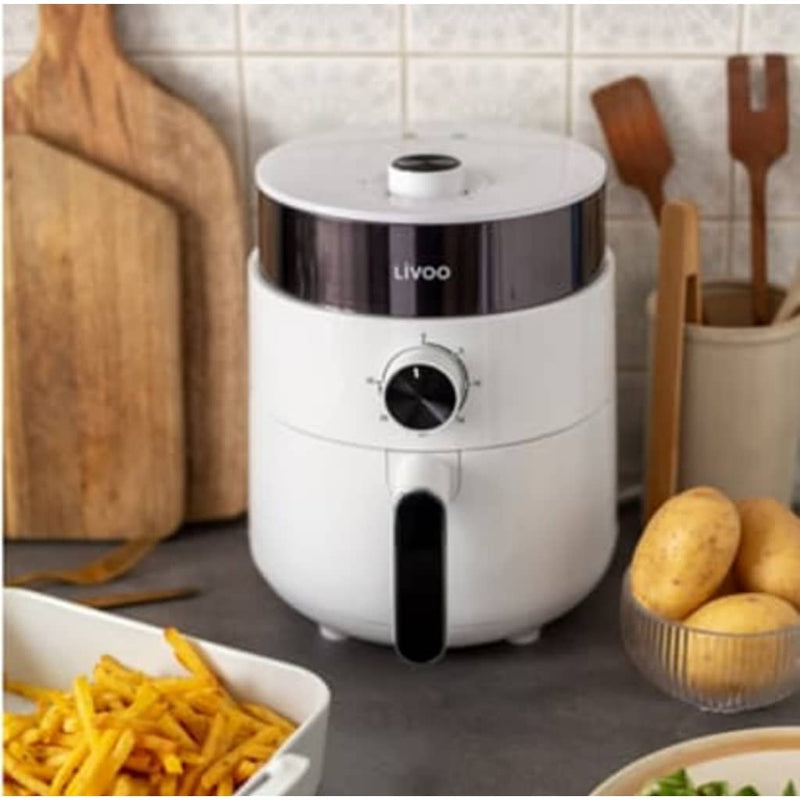 Afbeelding laden in galerijviewer, Livoo livoo airfryer multifunctioneel 1200 w 2,5 l wit
