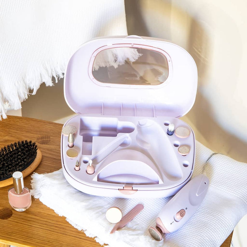 Afbeelding laden in galerijviewer, Livoo Livoo Manicure-en pedicureset wit
