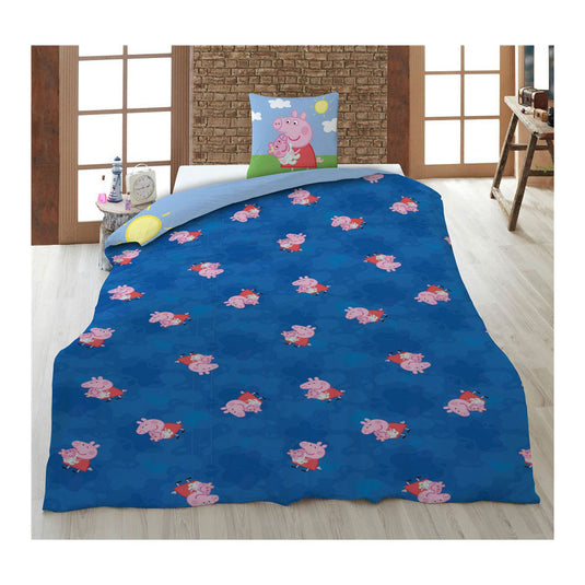 Peppa pig dekbedovertrek family - 140 x 200 cm