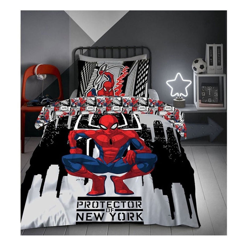 Afbeelding laden in galerijviewer, Spiderman dekbedovertrek 140x200cm
