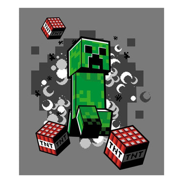Minecraft flanellen deken 130x160 cm