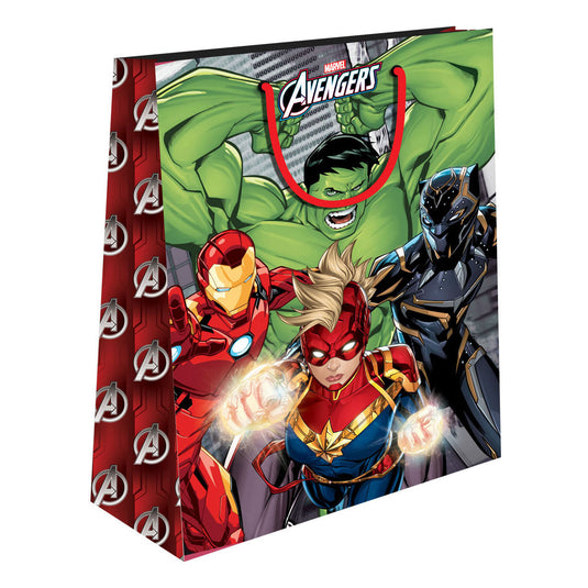 Avengers papieren cadeautas 18x23x11 cm