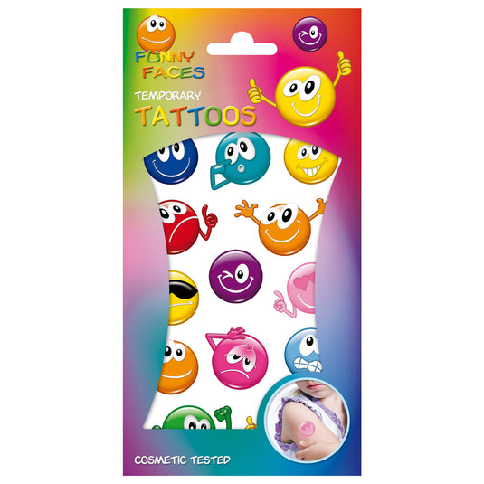 Creative craft group tattoo's - funny faces