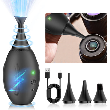 Lensgo elektrische blaasbalg zwart