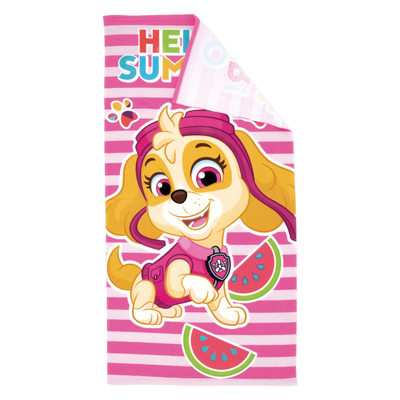 Afbeelding laden in galerijviewer, Paw Patrol Handdoek 70x140cm roze
