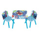 Set houten tafel met twee stoelen stitch
