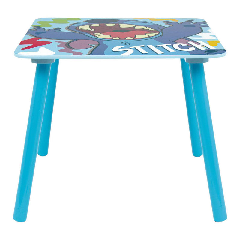 Afbeelding laden in galerijviewer, Set houten tafel met twee stoelen stitch
