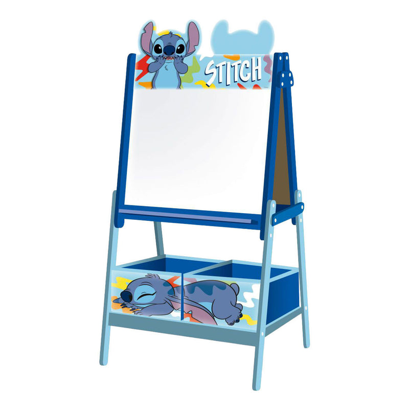 Afbeelding laden in galerijviewer, Houten dubbelzijdig schoolbord stitch

