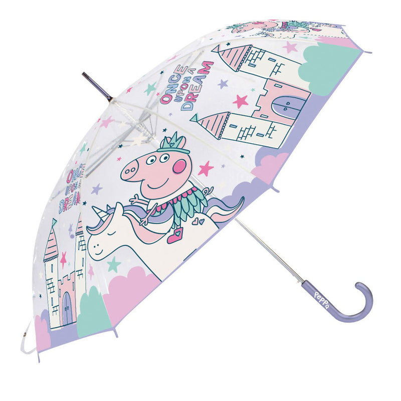 Afbeelding laden in galerijviewer, Peppa pig transparante paraplu
